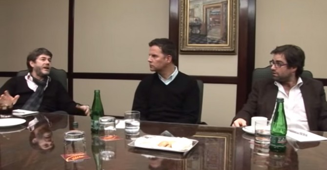 Entrevista a Juan Carlos Cruz, James Hamilton y José Andrés Murillo ...